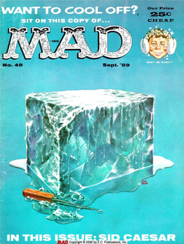 Want to Cool O N This Issue: Sid Caesar