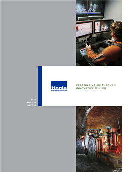 Hecla Mining Company 2017 Annual Report