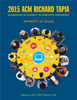 2015 ACM Richard Tapia CELEBRATION of DIVERSITY in COMPUTING CONFERENCE