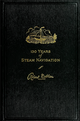 ONE HUNDRED THIRTY YEARS of Steam Navigation