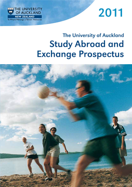 Study Abroad and Exchange Prospectus Contents