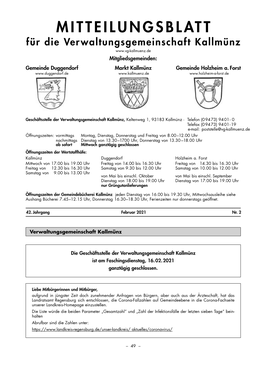 2102 Mitteilungsblatt Februar 2021.Pdf