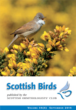 Scottish Birds 34:3 (2015)