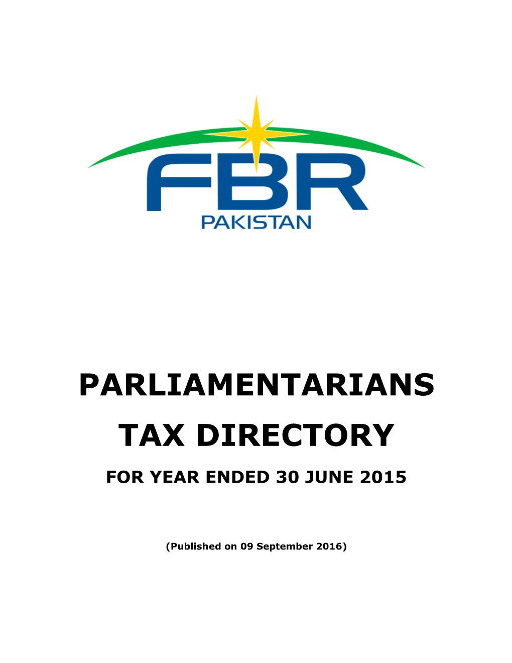 Parliamentarians Tax Directory