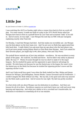 Little Joe | Page 1