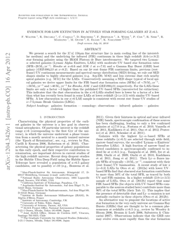 Evidence for Low Extinction in Actively Star Forming Galaxies at Z $&gt; $6.5