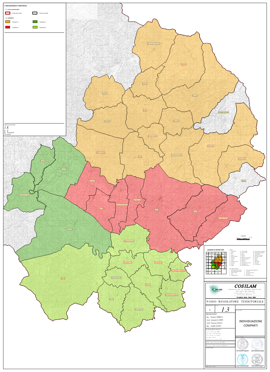 COSILAM Consorzio Per Lo Sviluppo Industriale Del Lazio Meridionale D.P.G.R