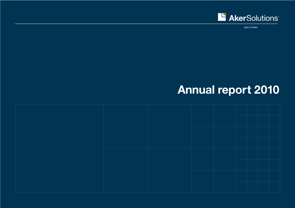 Contents Aker Solutions Annual Report 2010