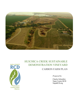 Huichica Creek Vineyard Carbon Farm Plan