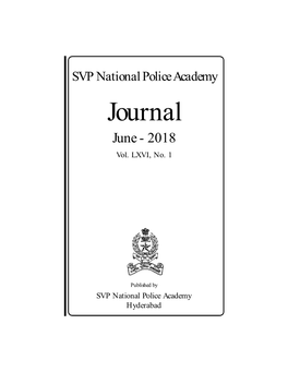 Journal June - 2018 Vol