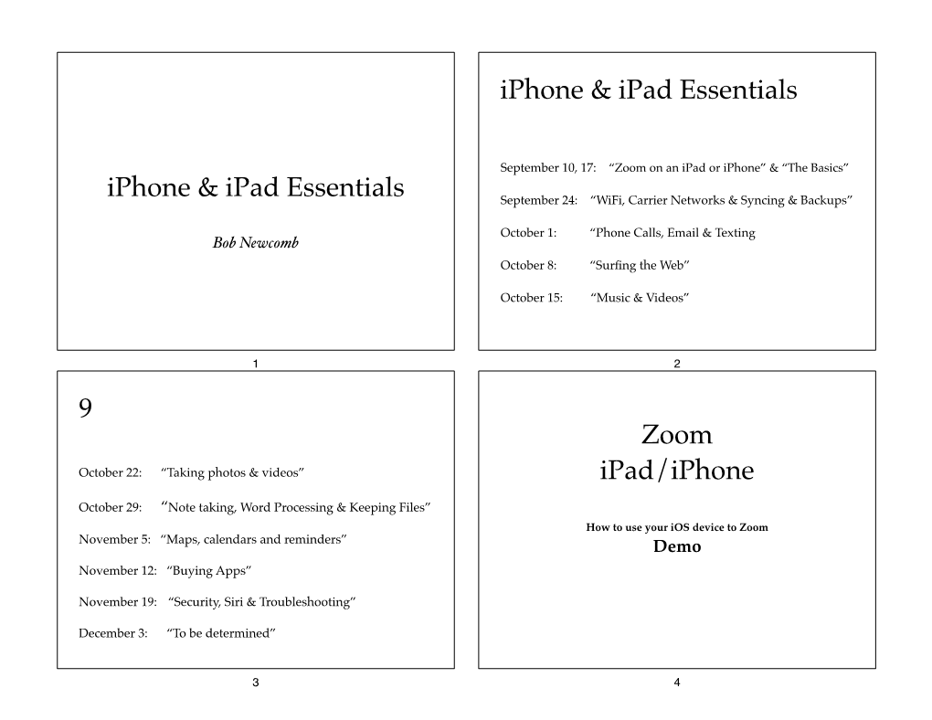 Iphone & Ipad Essentials Iphone & Ipad Essentials 9