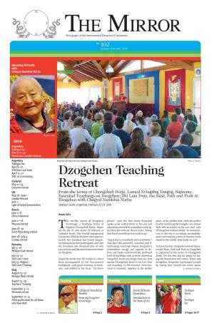 Dzogchen Teaching Retreat