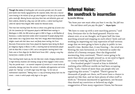 Infernal Noise: the Soundtrack to Insurrection