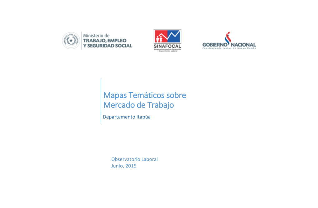 Mapa Temático-Itapúa-Junio-2015