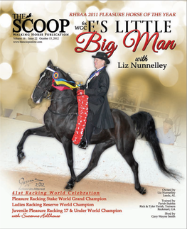 NEWS the Scoop for the Walking Horse Industry PRIDE HIO JUDGES