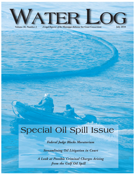 Special Oil Spill Issue