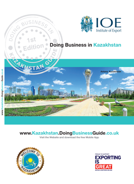 Doing Business in Kazakhstan”