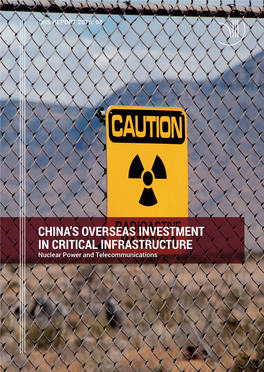 China's Overseas Investment in Critical Infrastructure
