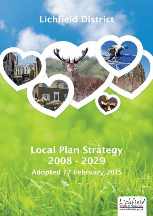 Lichfield District Local Plan Strategy 2008-2029
