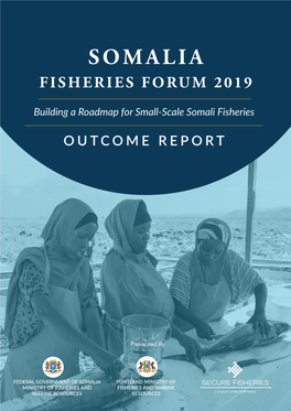 SOMALIA FISHERIES FORUM 2019 2017 Building a Roadmapoutcome for Small-Scale REPORT Somali Fisheries