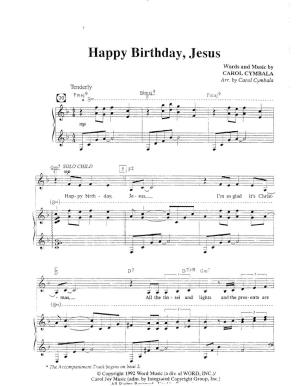 Happy Birthday Jesus