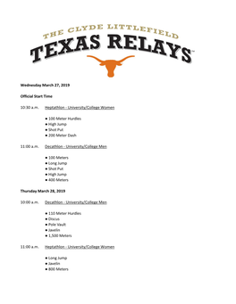 University/College Women 100 Meter Hurdles High