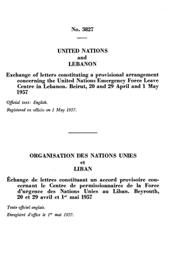 No. 3827 UNITED NATIONS