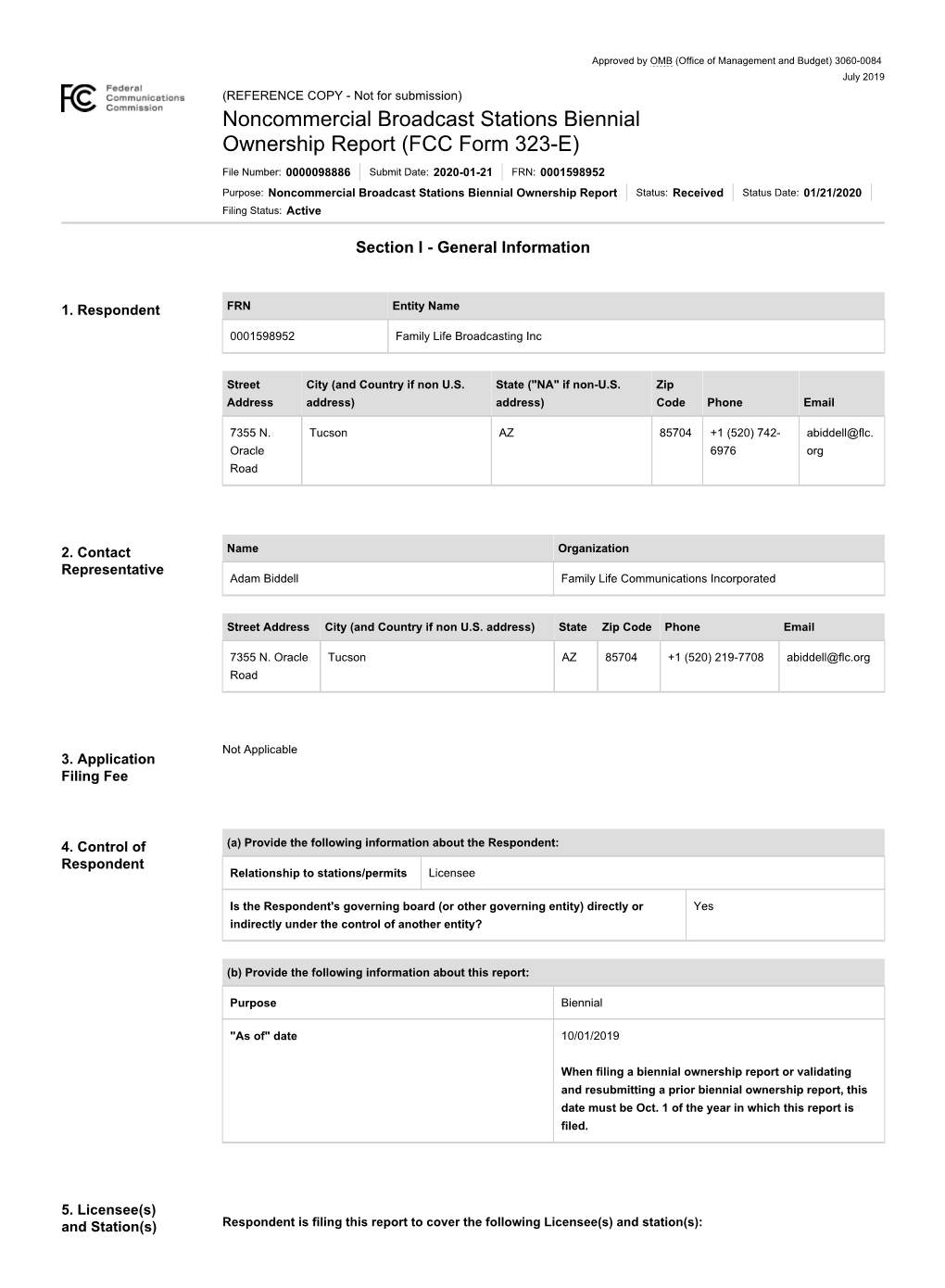 Licensing and Management System