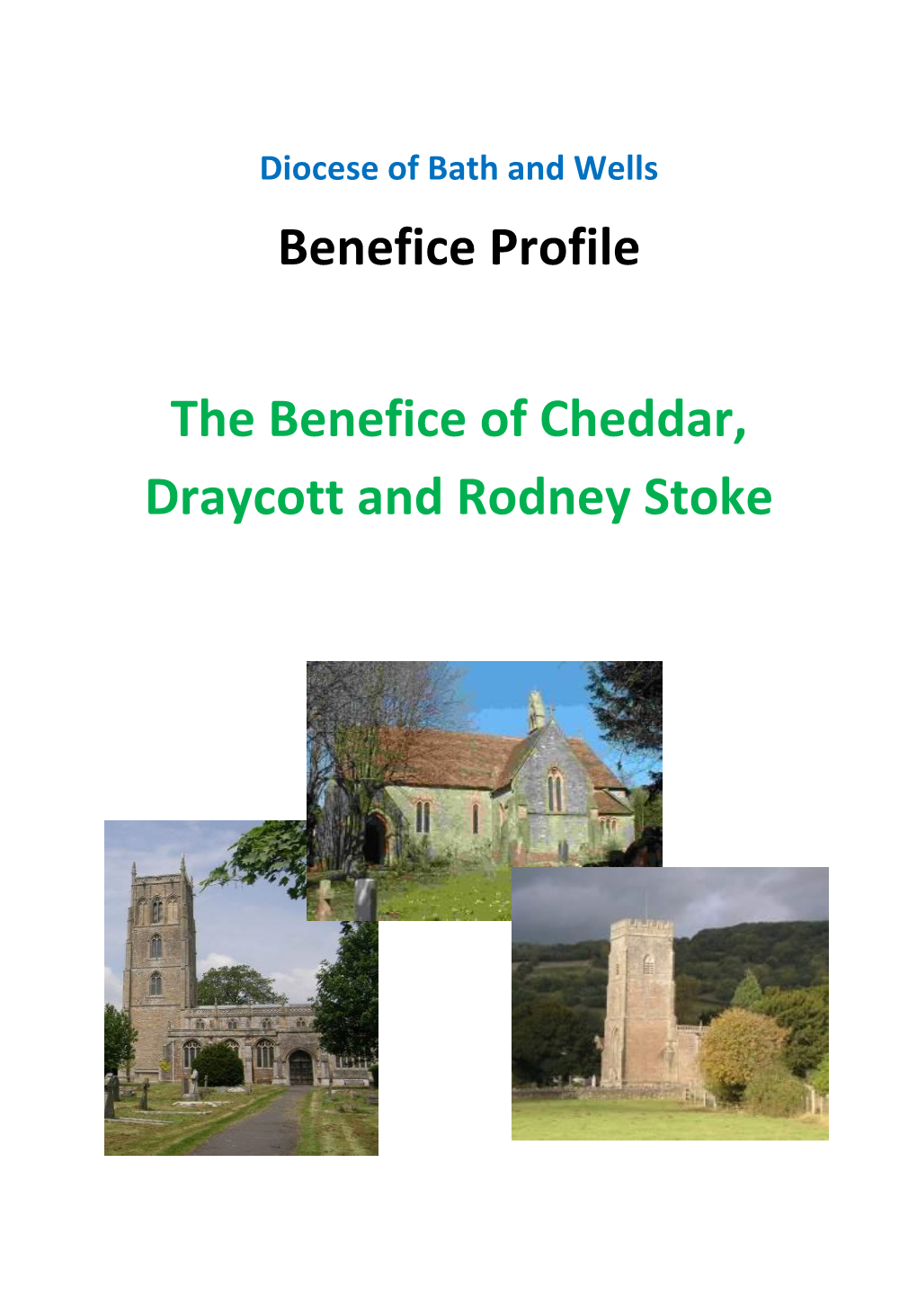 The Benefice of Cheddar, Draycott and Rodney Stoke