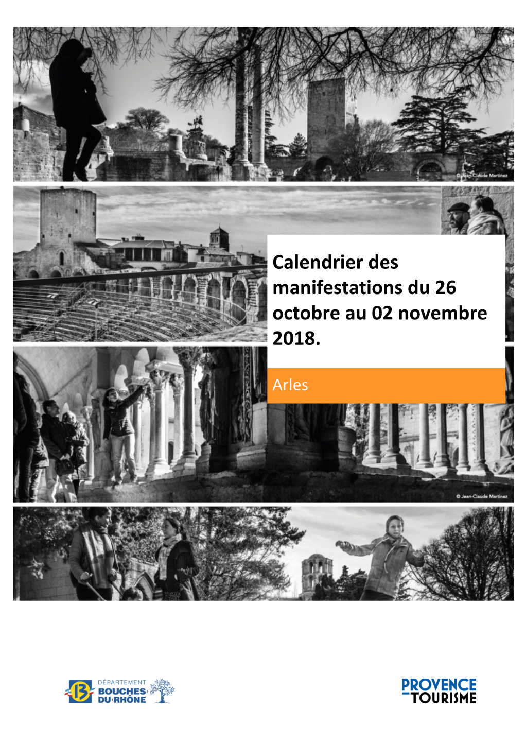 Calendrier Des Manifestations Du 26 Octobre Au 02 Novembre 2018