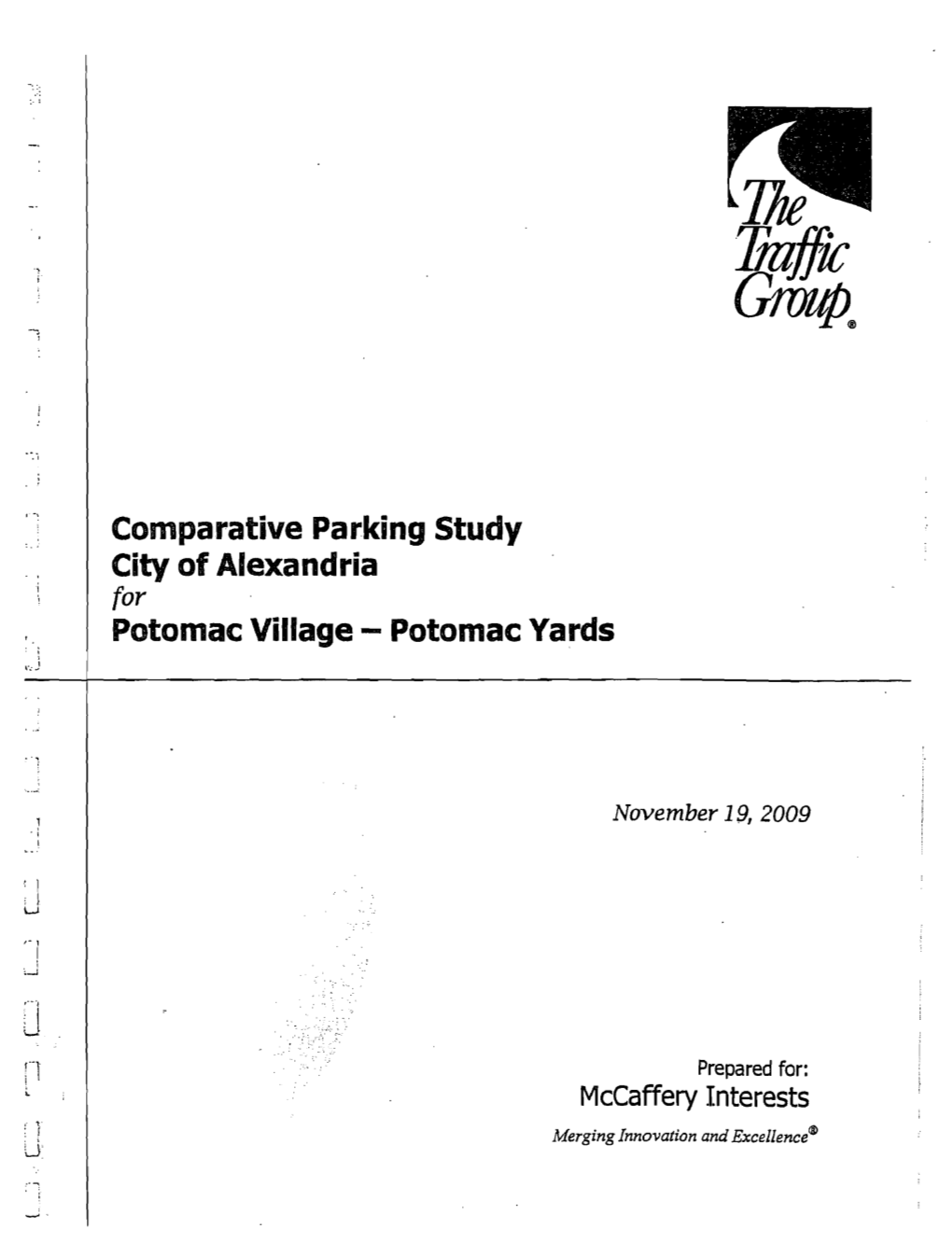 Comparative Parking Study City of Alexandria Potornac Village