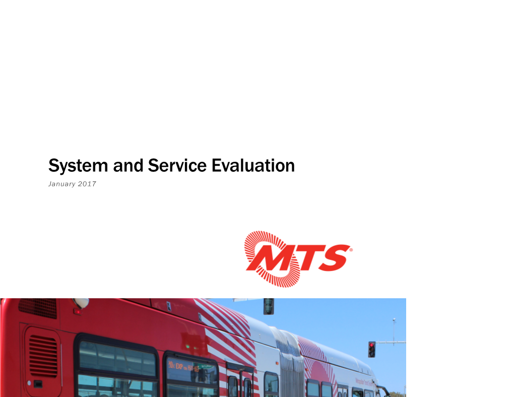 Service Evaluation Report