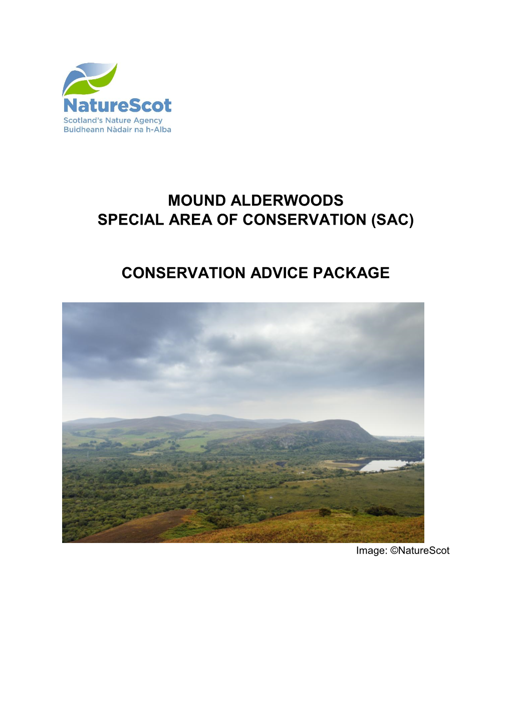 Conservation Advice Package