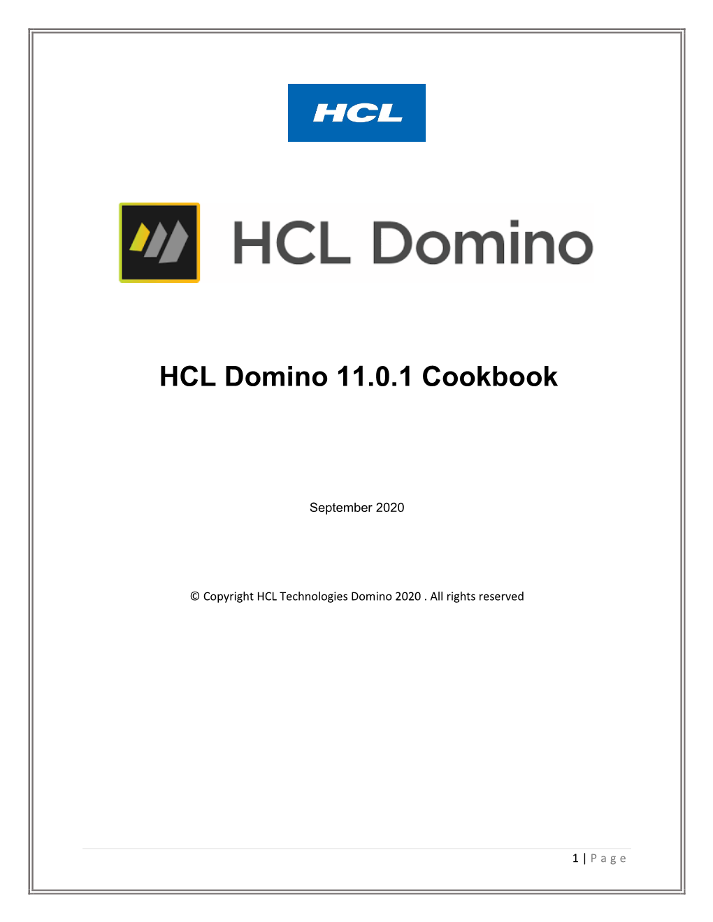 HCL Domino 11.0.1 Cookbook