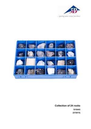 Collection of 24 Rocks 1018443 (U72015)