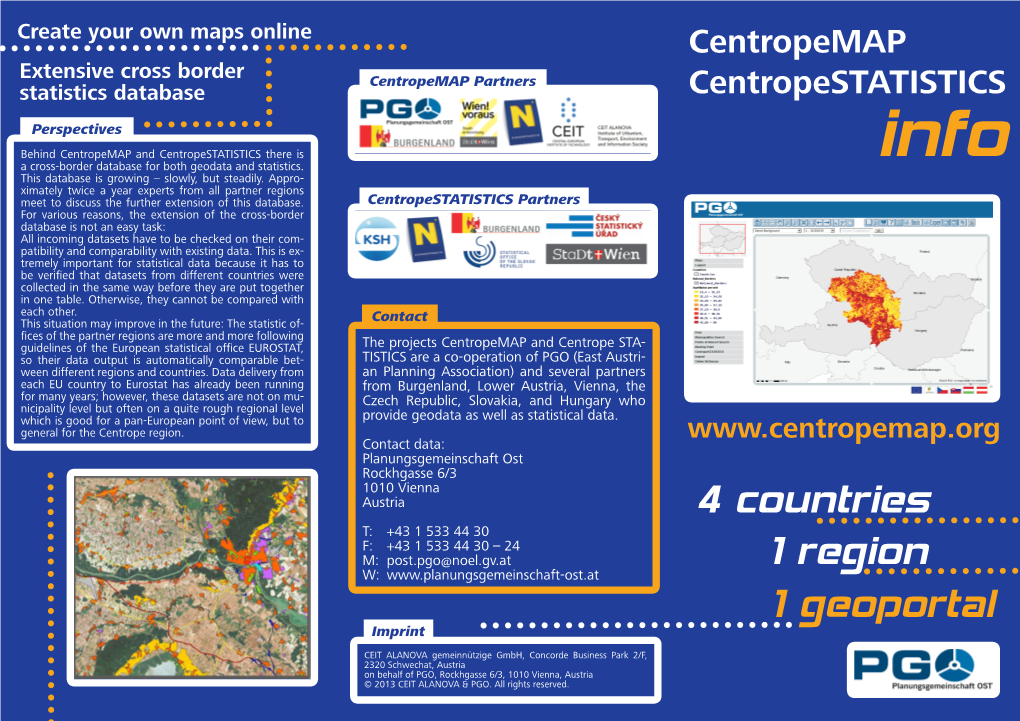 Centropemap Centropestatistics