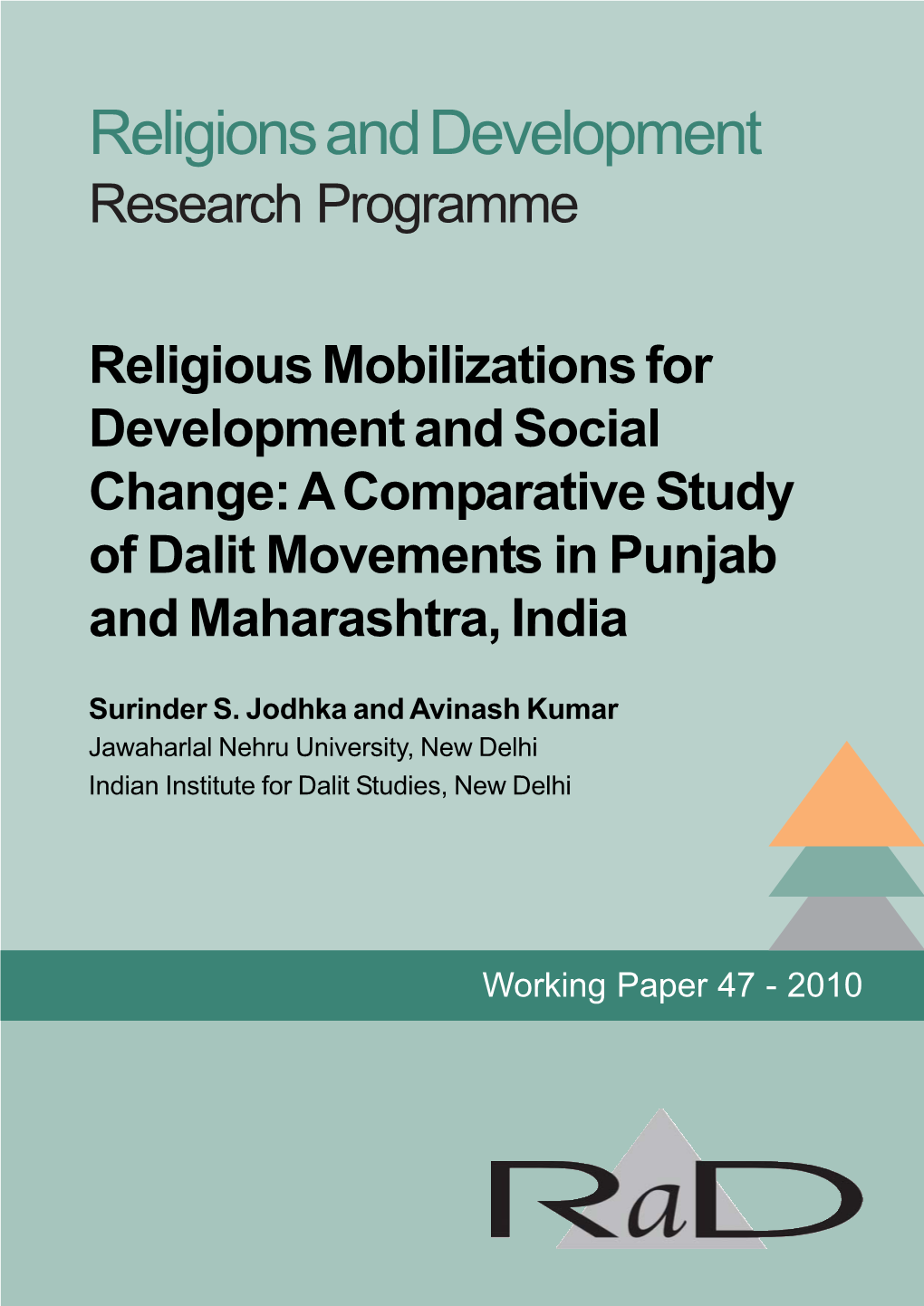 A Comparative Study of Dalit Movements in Punjab and Maharashtra, India