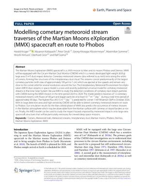 Modelling Cometary Meteoroid Stream