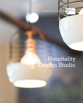 Landscape Architecture Hospitality Design Studio
