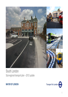 South London Sub-Regional Transport Plan – 2012 Update