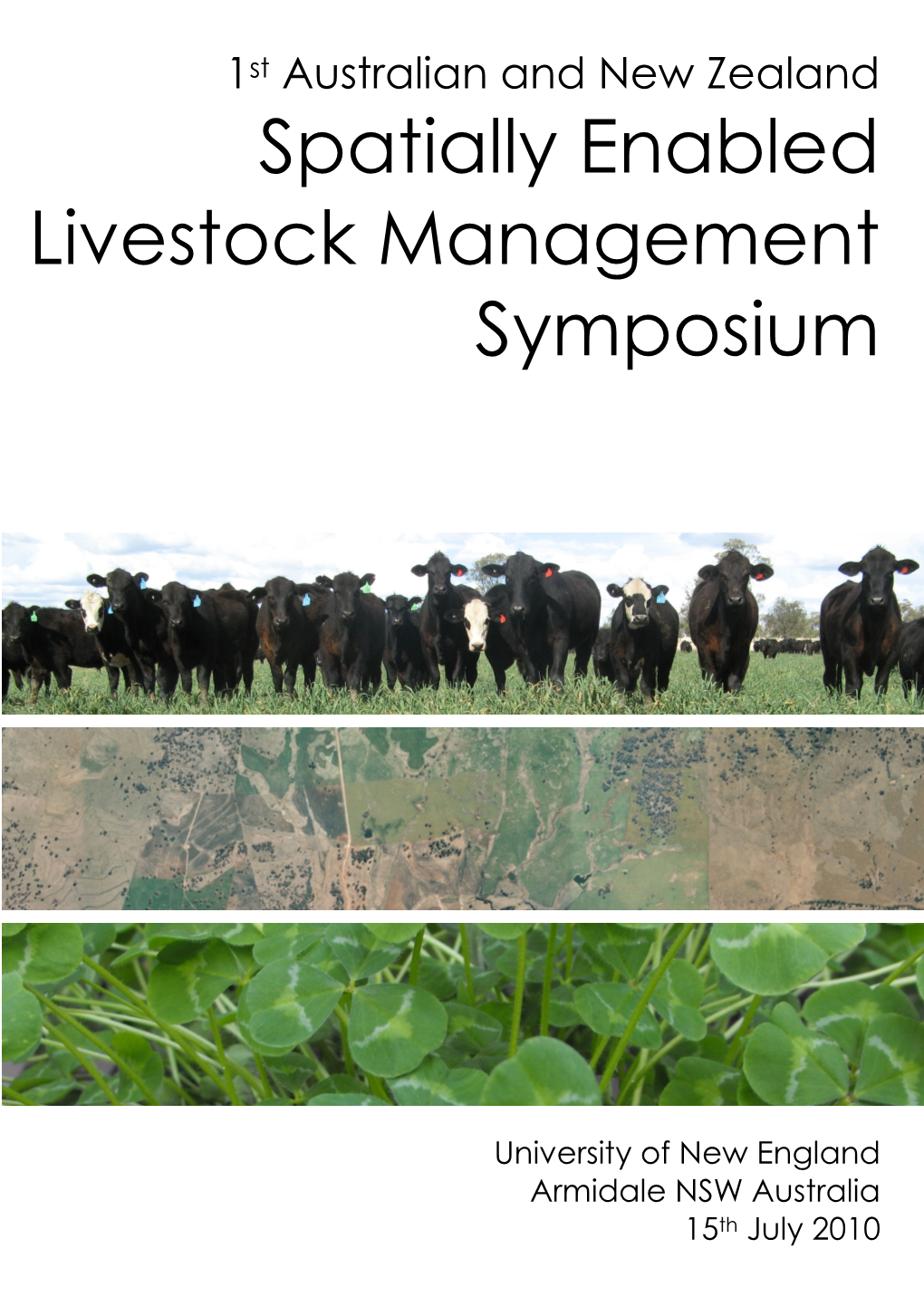 Spatially Enabled Livestock Management Symposium
