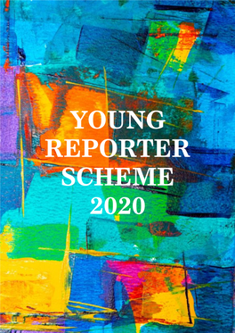 Young Reporter Scheme 2020