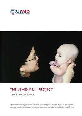 THE USAID JALIN PROJECT Year 1 Annual Report