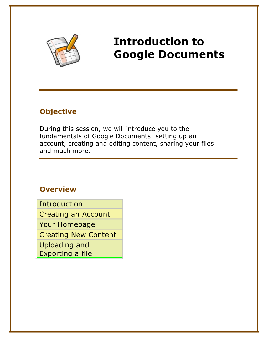 Google Documents