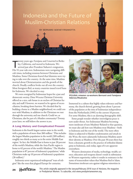 Indonesia and the Future of Muslim-Christian Relations by BERNARD ADENEY-RISAKOTTA