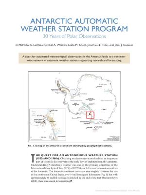 Antarctic Automatic Weather Station Program