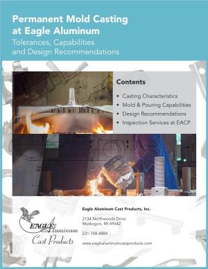Permanent Mold Casting at Eagle Aluminum Tolerances, Capabilities and Design Recommendations