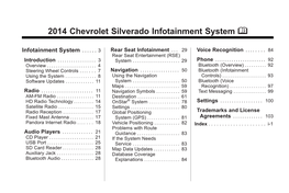 2014 Chevrolet Silverado Infotainment System M