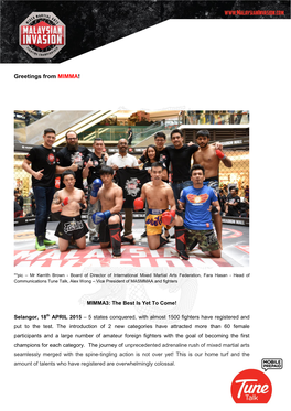 MIMMA3: the Best Is Yet to Come!