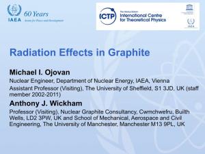 Radiation Effects in Graphite